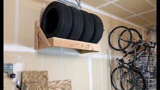 I Built a Winter Tire Rack for my Garage [upl. by Minda]