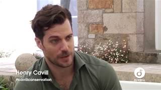 Durrell Challenge 2017  Interview with Henry Cavill [upl. by Ellerey]