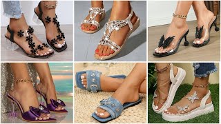 ZAPATOS DE MODA PARA MUJER 2024 tendencias sandalias LENA NELLEZA [upl. by Warenne]