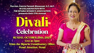 Kamla PersadBissessar Divali Celebration [upl. by Yeh]