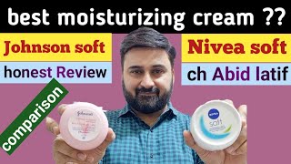 best moisturizing cream in Pakistan  nivea soft moisturizing cream  Johnson soft moisturizer [upl. by Navannod]