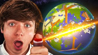 I Destroyed Earth in Minecraft [upl. by Marillin]