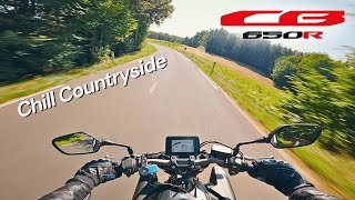 2024 Honda CB650R  Slovenian Countryside POV Ride  Beginner Rider [upl. by Onej680]