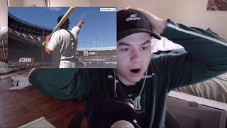 MLB THE SHOW 18 GAMEPLAY TRAILER REACTION [upl. by Dumm]