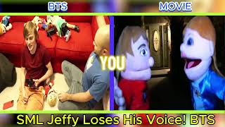 SML Jeffy Loses His Voice BTS [upl. by Eleynad]