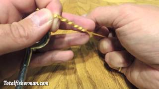 How to tie the Improved Clinch Knot  Best Fishing Knots [upl. by Fletcher194]