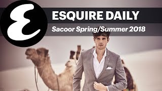 Sacoor Bros drop two new springsummer 2018 collections  Esquire Daily [upl. by Albur]