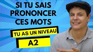 Test de Prononciation Française Niveau A2 [upl. by Noraha]