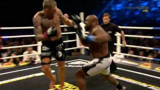 Jörgen Kruth vs Bob Sapp TV Rumble of the Kings 2010 [upl. by Harraf]