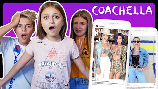 REACTING TO CELEBRITY COACHELLA OUTFITS James Charles Hayley Bieber Sophie Fergi [upl. by Amice]