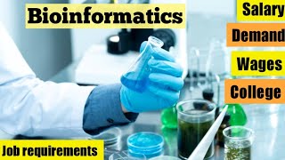 Bioinformatician in Canada  salary wage job requirement diploma bachelors masters in bioinformatic [upl. by Worrell]