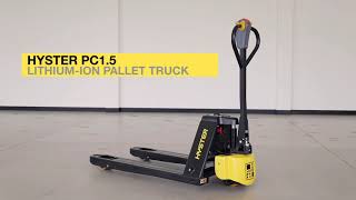 Hyster PC15 LithiumIon Powered Pallet Truck [upl. by Helali]