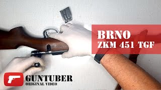 Brno ZKM 451 TGF Model 1 22LR  How to Disassembly and Reassembly Field Strip [upl. by Shela]