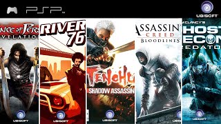 Ubisoft Games for PSP [upl. by Ayotas]