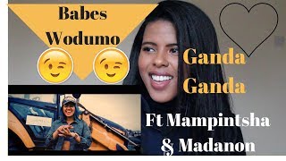 ♥️ Babes Wodumo  Ganda Ganda ft Mampintsha and Madanon  REACTION [upl. by Hakan]