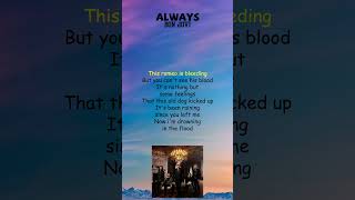 Bon Jovi  Always Lyrics shorts [upl. by Estele]