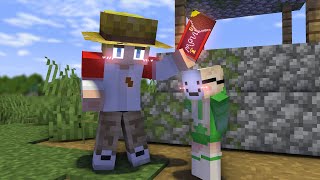 Drista amp TommyInnit eats Chocolate  Dream SMP Animation 3D [upl. by Martinelli]