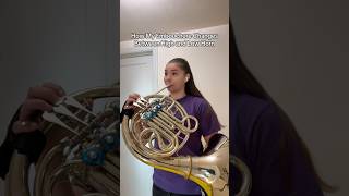 How My Embouchure Changes Between High and Low Horn [upl. by Einnil818]