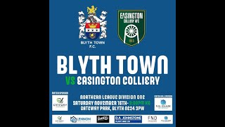 Blyth Town Fc vs Easington Colliery Home 161124 [upl. by Ynnad]