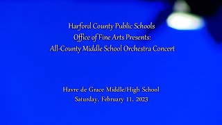 AllCounty Middle  High School Orchestra Concert [upl. by Ib]