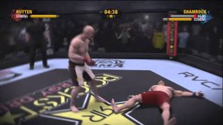 EA Sports MMA Bas Rutten KO [upl. by Forta909]