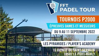 FFT PADEL TOUR PYRAMIDES  Hanouna  Semmler vs Destombes  Meddah [upl. by Jephthah]