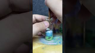 Play sand art with mesand in bottle  sandart sand painting 沙瓶画｜サンドアート رسم الزجاجة الرملية [upl. by Britni]