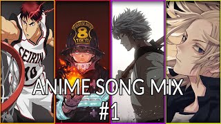 ANIME OPENING AND ENDING MIX 1  FULL SONGS   New Anime 2024 [upl. by Dahlstrom565]