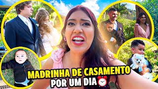 FUI MADRINHA DO CASAMENTO MAIS EMOCIONANTE DO ANO 😭 20 MINUTOS DE VÍDEO ⏰ [upl. by Borras]