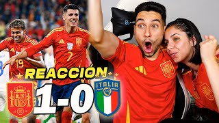 REACCIONES DE UN HINCHA al España vs Italia 10 CLASIFICADOS A OCTAVOS de FINAL [upl. by Corabella]