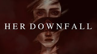 GEORGIOU MUSIC  HER DOWNFALL  Lyric Video [upl. by Noyrb]