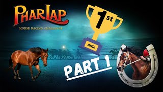 Lets Play Phar Lap  Part 1 ReviewWalkthrough  TRAINING OUR OWN HORSE [upl. by Eart]