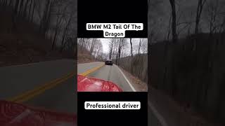 bmw m2 bmwm2 fail tailofthedragon youtube shorts carshorts f80 m3 bmwm3 f80m3 crash [upl. by Tullusus]