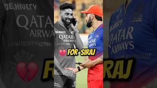 RCB Leave Mohammed Siraj For No Reasons 💔 Yuzi Chahal In Punjab amp KL Rahul In Delhi Capitals shorts [upl. by Montfort]