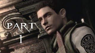 Resident Evil HD Remaster Chris Redfield Part 1  No Commentary Gameplay PC [upl. by Liana]