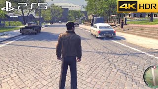 Mafia 2 Definitive Edition PS5 4K HDR Gameplay  Full Game [upl. by Zehcnas]