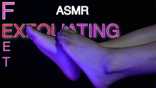 ASMR deep cleansing EXFOLIATING and firming Feet [upl. by Virgin]