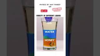 Relative density of different materials viralvideo physicswallah education youtube ytshorts [upl. by Koffler]