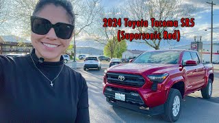 2024 Toyota Tacoma SR5 Supersonic Red [upl. by Koal565]