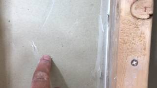 Removing medicine cabinet and repairing opening [upl. by Farrah]