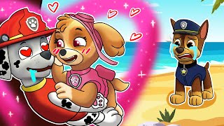 Marshall amp Skye Falls In Love With Chase  Happy Story  Rainbow Friends 3 [upl. by Dlorah]