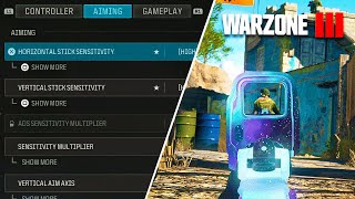 EASY TIPS to INSTANTLY IMPROVE your AIM on Warzone 3 Warzone 3 Settings amp Secret Tips [upl. by Tobin]