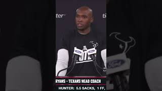 Asked Texans HC DeMeco Ryans about last year’s nightmare vs Jets amp if it comes up this year [upl. by Navetse]