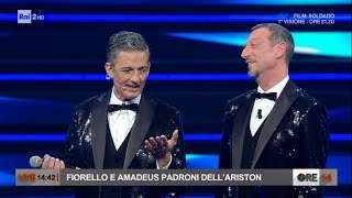 Festival di Sanremo 2021 Fiorello e Amadeus padroni dellAriston  Ore 14 del 04032021 [upl. by Kyla]