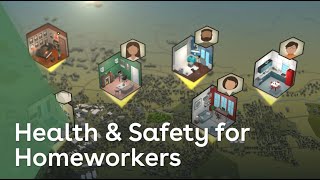 Health and Safety for Homeworkers  Health amp Safety eLearning  iHASCO [upl. by Yesdnik]