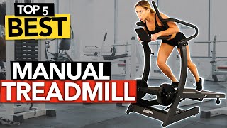 ✅ Best Manual Treadmill For Running amp Walking  2024 Top [upl. by Ardnuassak]