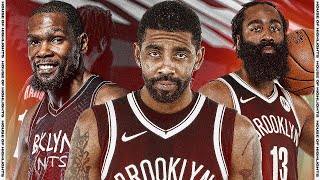 Brooklyn Nets quotNEW ERAquot Moments Kyrie Irving James Harden Kevin Durant [upl. by Anyahc49]