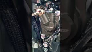 Hydraulic clutch kit installed  YAMAHA WR450F 2024  Sweduah Enduro [upl. by Nomyaw968]