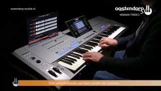 Yamaha Tyros 5  Overview  Keyboard [upl. by Anairuy230]