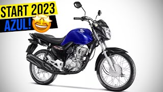 LANÇAMENTO OFICIAL START 160 AZUL 2023 [upl. by Horter]